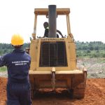Roadworks in KIBP