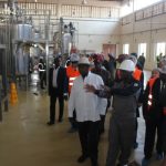 H.E Yoweri K.M at Soroti Industrial Park