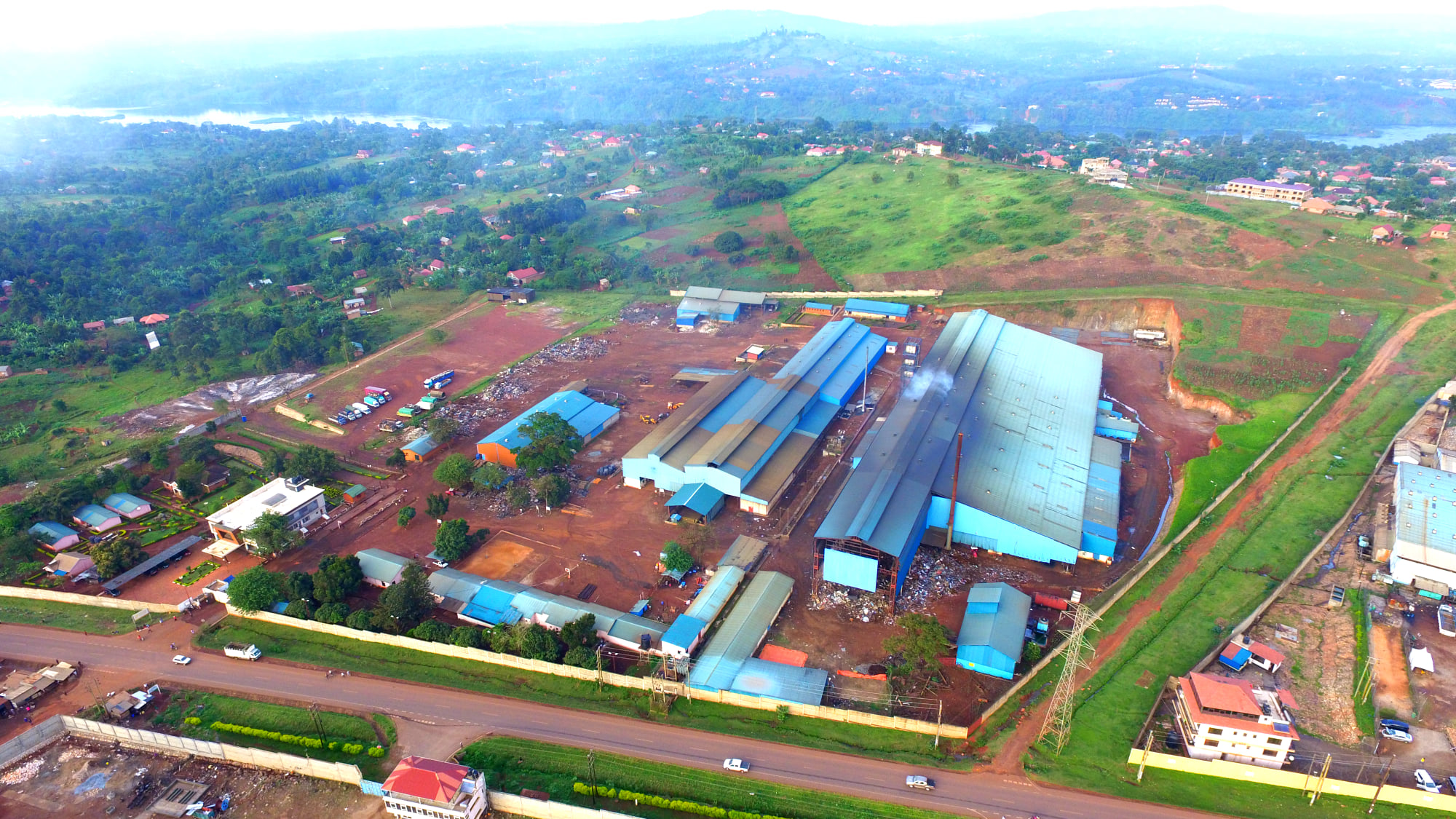 Pramukh Steel Plant in Jinja, Uganda